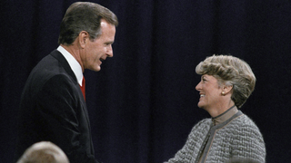 A Great Debate Moment: When Geraldine Ferraro Called Out George Bush's 'Patronizing Attitude'